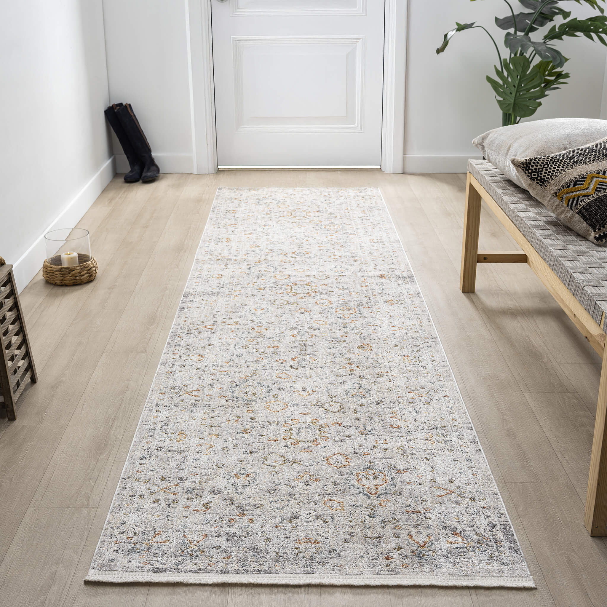 Adelia 638 Ivory Runner