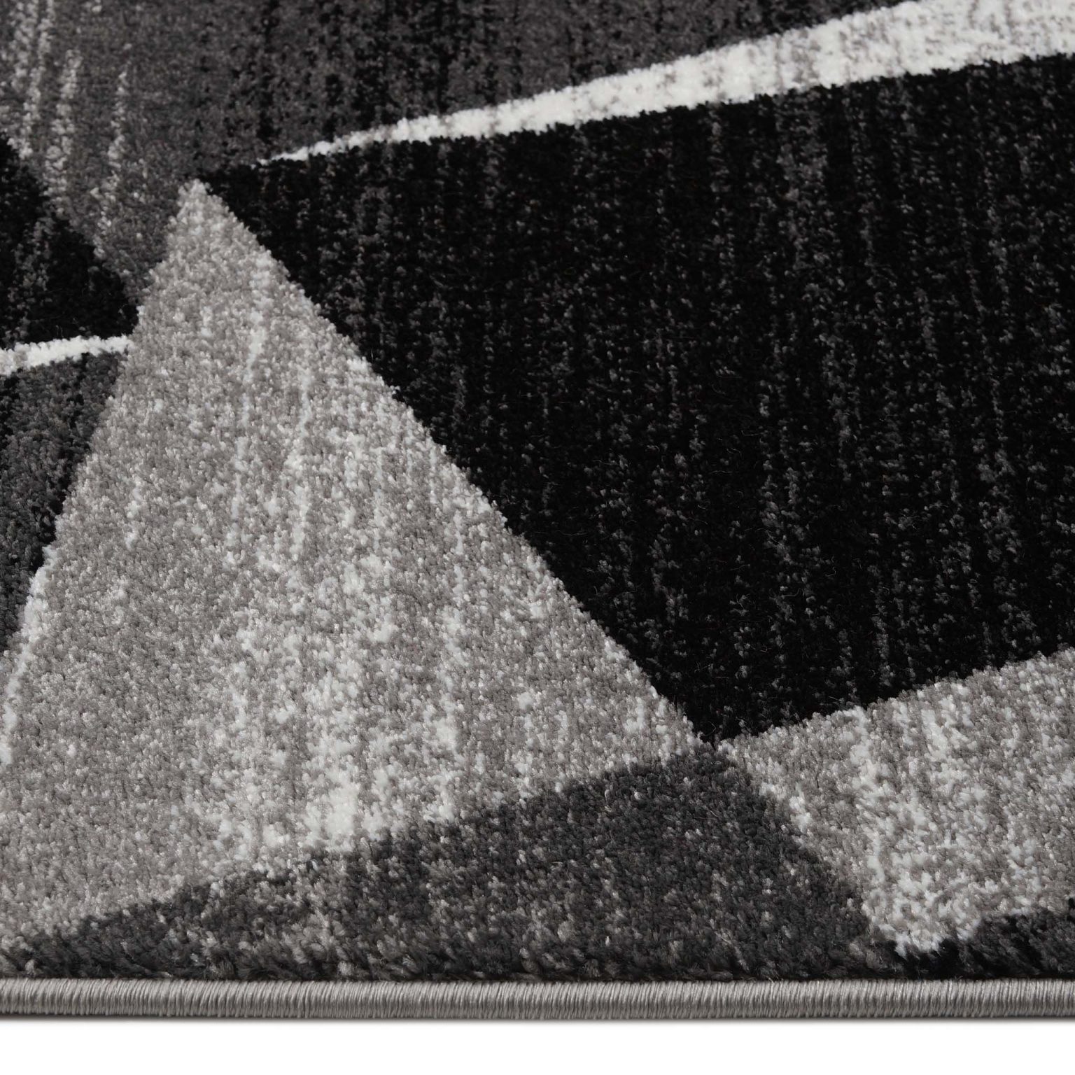 Adore Rug Collection Adore 2301 Grey Hallway Runner - Rug Kingdom