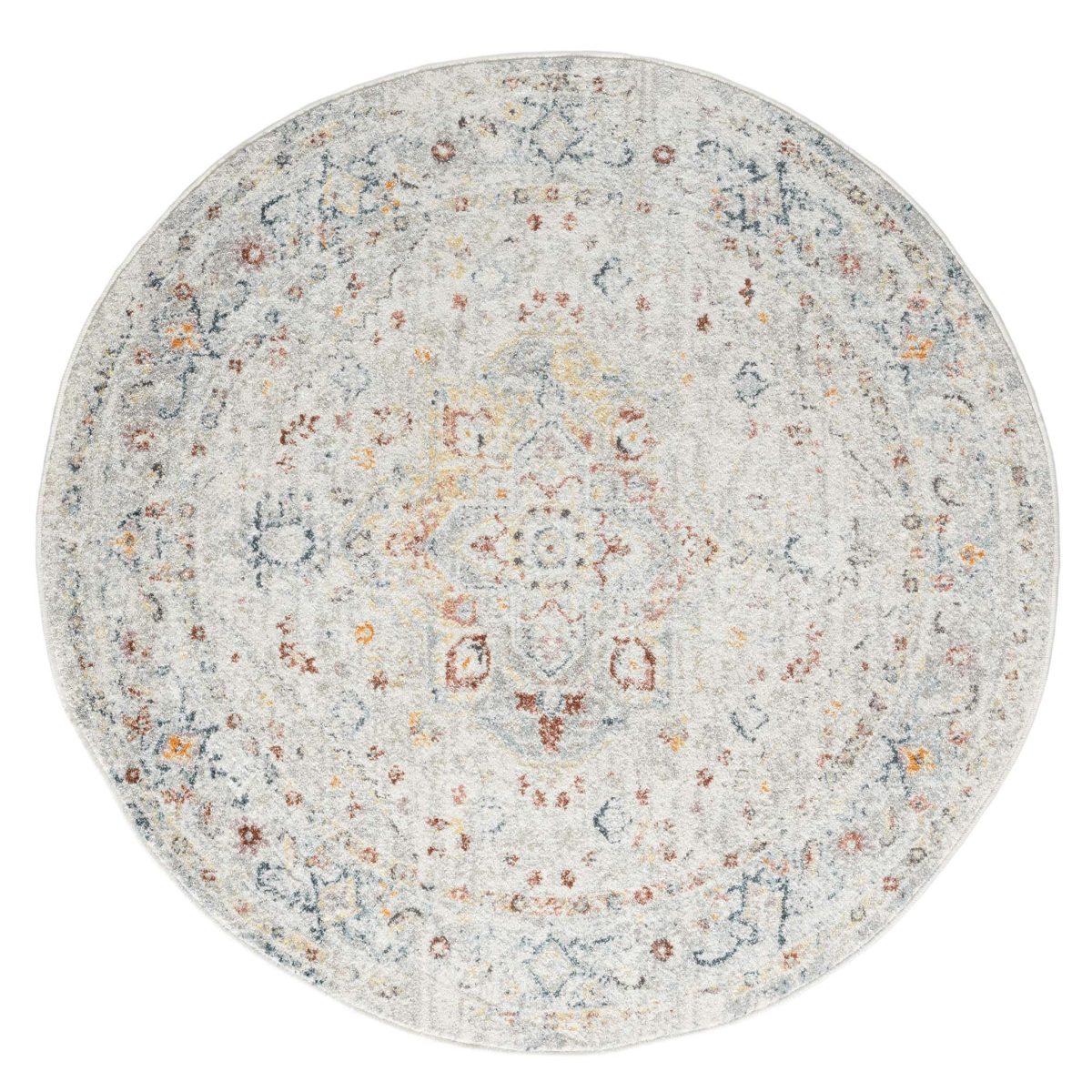 Kerdom Rug Luna 7403 Cream Round - Rug Kingdom